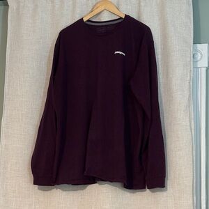 Patagonia Dark Purple Long Sleeve Tee